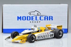 Renault RS10 Elf #16 R. Arnoux British GP 1979 MCG 1:18 MCG18617F Metall - pilt 6/6
