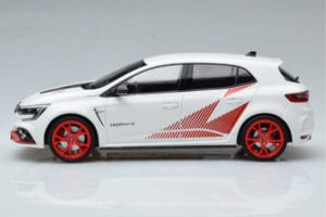 Renault Megane RS Trophy-R Mk4 Valge Norev 1:18 185239 Metall - pilt 3/6