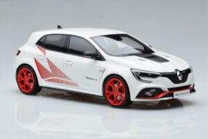Renault Megane RS Trophy-R Mk4 Valge Norev 1:18 185239 Metall - pilt 4/6