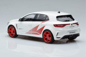 Renault Megane RS Trophy-R Mk4 Valge Norev 1:18 185239 Metall - pilt 5/6