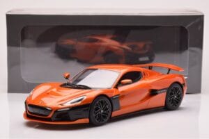 Rimac Nevera Oranž GT Spirit 1:18 GT880 Vaik - pilt 6/6