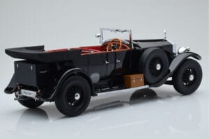Rolls-Royce Phantom I Kabriolett Must Kyosho 1:18 08931BK Metall - pilt 3/8