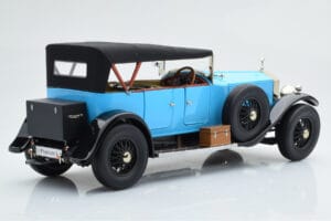 Rolls-Royce Phantom I Kabriolett Sinine Kyosho 1:18 08931LB Metall - pilt 3/9