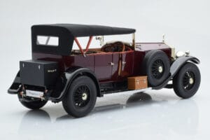 Rolls-Royce Phantom I Kabriolett Burgundiapunane Kyosho 1:18 08931R Metall - pilt 3/10