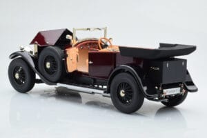 Rolls-Royce Phantom I Kabriolett Burgundiapunane Kyosho 1:18 08931R Metall - pilt 7/10