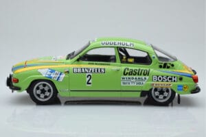 Saab 96 V4 #2 S. Blomqvist / H. Sylvan Rally Sweden 1976 IXO 1:18 18RMC085B Metall - pilt 3/6