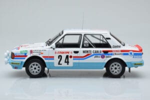 Skoda 130 L Night Version #24 J. Augland Rally Monte Carlo 1987 IXO 1:18 18RMC156 Metall - pilt 3/6