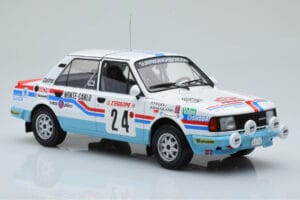 Skoda 130 L Night Version #24 J. Augland Rally Monte Carlo 1987 IXO 1:18 18RMC156 Metall - pilt 4/6