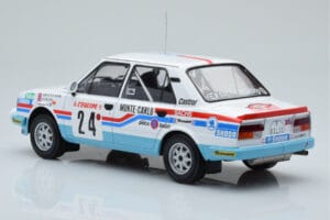 Skoda 130 L Night Version #24 J. Augland Rally Monte Carlo 1987 IXO 1:18 18RMC156 Metall - pilt 5/6
