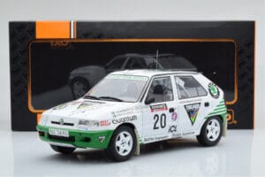 Skoda Felicia #20 S. Blomqvist / B. Cederberg Rally RAC Lombard 1995 IXO 1:18 18RMC147 Metall - pilt 6/6