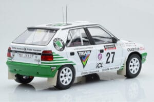 Skoda Felicia #27 P. Sibera / P. Gross Rally RAC Lombard 1995 IXO 1:18 18RMC148 Metall - pilt 2/6