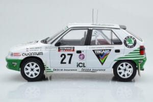 Skoda Felicia #27 P. Sibera / P. Gross Rally RAC Lombard 1995 IXO 1:18 18RMC148 Metall - pilt 3/6