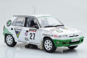 Skoda Felicia #27 P. Sibera / P. Gross Rally RAC Lombard 1995 IXO 1:18 18RMC148 Metall - pilt 4/6