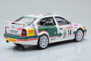 Skoda Octavia WRC #14 D. Auriol / D. Giraudet Rally Monte Carlo 2003 Otto 1:18 OT431 Vaik - pilt 2/6