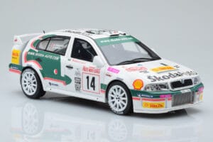 Skoda Octavia WRC #14 D. Auriol / D. Giraudet Rally Monte Carlo 2003 Otto 1:18 OT431 Vaik - pilt 4/6