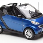 Smart Fortwo 451 Cabrio Sinine & Must Minichamps 1:18 - image 6 of 8