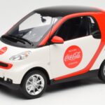 Smart Fortwo 451 Coca-Cola Minichamps 1:18