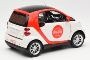 Smart Fortwo 451 Coca-Cola Minichamps 1:18 150036301 Metall - pilt 3/8
