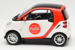 Smart Fortwo 451 Coca-Cola Minichamps 1:18 150036301 Metall - pilt 4/8
