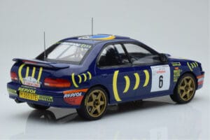 Subaru Impreza 555 #6 P. Liatti / C. Cassina Tour de Corse 1995 IXO 1:18 18RMC063C Metall - pilt 2/6