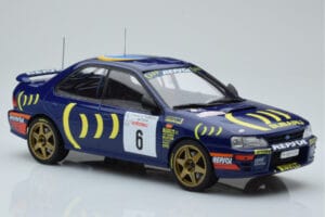 Subaru Impreza 555 #6 P. Liatti / C. Cassina Tour de Corse 1995 IXO 1:18 18RMC063C Metall - pilt 4/6