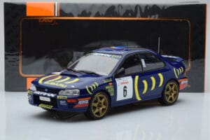 Subaru Impreza 555 #6 P. Liatti / C. Cassina Tour de Corse 1995 IXO 1:18 18RMC063C Metall - pilt 6/6