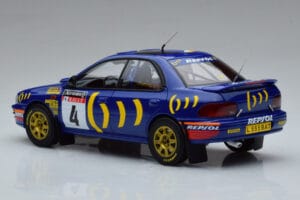 Subaru Impreza #4 C. McRae / D. Ringer Winner RAC Rally 1994 Kyosho 1:18 08962A Metall - pilt 6/9
