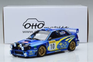 Subaru Impreza WRC #10 T. Makinen / K. Lindstrom Rally Monte Carlo Night Version 2002 Otto 1:18 OT784 Vaik - pilt 6/6