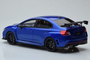 Subaru Impreza WRX STI Nurburgring Challenge Package Sinine Kyosho 1:18 KSR18021BL Vaik - pilt 4/5
