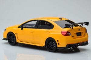 Subaru Impreza WRX STI Nurburgring Challenge Package Kollane Kyosho 1:18 KSR18021Y Vaik - pilt 4/5