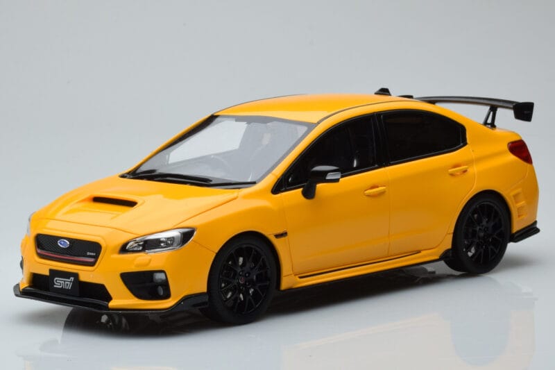 Subaru Impreza WRX STI Nurburgring Challenge Package Kollane Kyosho 1:18