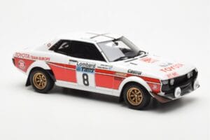 Toyota Celica 2000 GT RA21 #8 H. Mikkola / A. Hertz Lombard RAC Rally 1977 Otto 1:18 OT1044 Vaik - pilt 4/6
