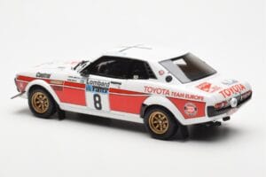 Toyota Celica 2000 GT RA21 #8 H. Mikkola / A. Hertz Lombard RAC Rally 1977 Otto 1:18 OT1044 Vaik - pilt 5/6