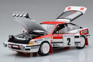 Toyota Celica GT-Four ST165 #2 C. Sainz / L. Moya Winner Rally Monte Carlo 1991 Kyosho 1:18 08961B Metall - pilt 2/12