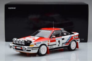 Toyota Celica GT-Four ST165 #2 C. Sainz / L. Moya Winner Rally Monte Carlo 1991 Kyosho 1:18 08961B Metall - pilt 12/12