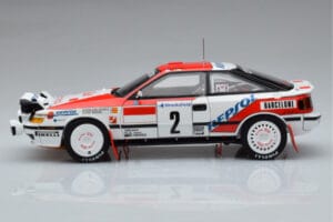 Toyota Celica GT-Four ST165 #2 C. Sainz / L. Moya Winner Rally Monte Carlo 1991 Kyosho 1:18 08961B Metall - pilt 4/12