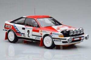 Toyota Celica GT-Four ST165 #2 C. Sainz / L. Moya Winner Rally Monte Carlo 1991 Kyosho 1:18 08961B Metall - pilt 5/12