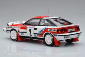 Toyota Celica GT-Four ST165 #2 C. Sainz / L. Moya Winner Rally Monte Carlo 1991 Kyosho 1:18 08961B Metall - pilt 6/12