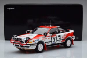 Toyota Celica GT-Four ST165 #3 B. Waldegard / F. Gallagher Winner Safari Rally 1990 Kyosho 1:18 08961A Metall - pilt 12/12