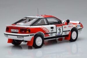 Toyota Celica GT-Four ST165 #3 B. Waldegard / F. Gallagher Winner Safari Rally 1990 Kyosho 1:18 08961A Metall - pilt 3/12
