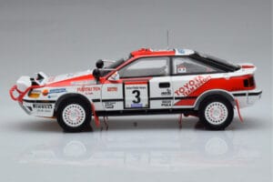 Toyota Celica GT-Four ST165 #3 B. Waldegard / F. Gallagher Winner Safari Rally 1990 Kyosho 1:18 08961A Metall - pilt 4/12