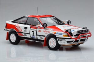 Toyota Celica GT-Four ST165 #3 B. Waldegard / F. Gallagher Winner Safari Rally 1990 Kyosho 1:18 08961A Metall - pilt 5/12