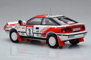 Toyota Celica GT-Four ST165 #3 B. Waldegard / F. Gallagher Winner Safari Rally 1990 Kyosho 1:18 08961A Metall - pilt 6/12