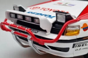 Toyota Celica GT-Four ST165 #3 B. Waldegard / F. Gallagher Winner Safari Rally 1990 Kyosho 1:18 08961A Metall - pilt 10/12