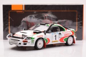 Toyota Celica Turbo 4WD ST185 #1 J. Kankkunen / J. Piironen Safari Rally 1993 IXO 1:18 18RMC150A Metall - pilt 6/6