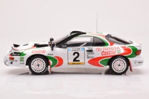 Toyota Celica Turbo 4WD ST185 #2 M. Alén / I. Kivimäki Safari Rally 1993 IXO 1:18 18RMC150B Metall - pilt 3/6