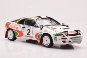 Toyota Celica Turbo 4WD ST185 #2 M. Alén / I. Kivimäki Safari Rally 1993 IXO 1:18 18RMC150B Metall - pilt 4/6