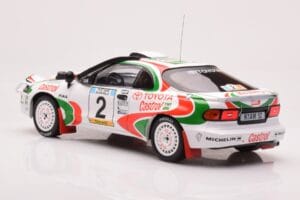 Toyota Celica Turbo 4WD ST185 #2 M. Alén / I. Kivimäki Safari Rally 1993 IXO 1:18 18RMC150B Metall - pilt 5/6