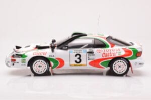 Toyota Celica Turbo 4WD ST185 #3 I. Duncan / R. Virtanen Safari Rally 1994 IXO 1:18 18RMC150C Metall - pilt 3/6