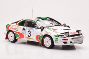 Toyota Celica Turbo 4WD ST185 #3 I. Duncan / R. Virtanen Safari Rally 1994 IXO 1:18 18RMC150C Metall - pilt 4/6